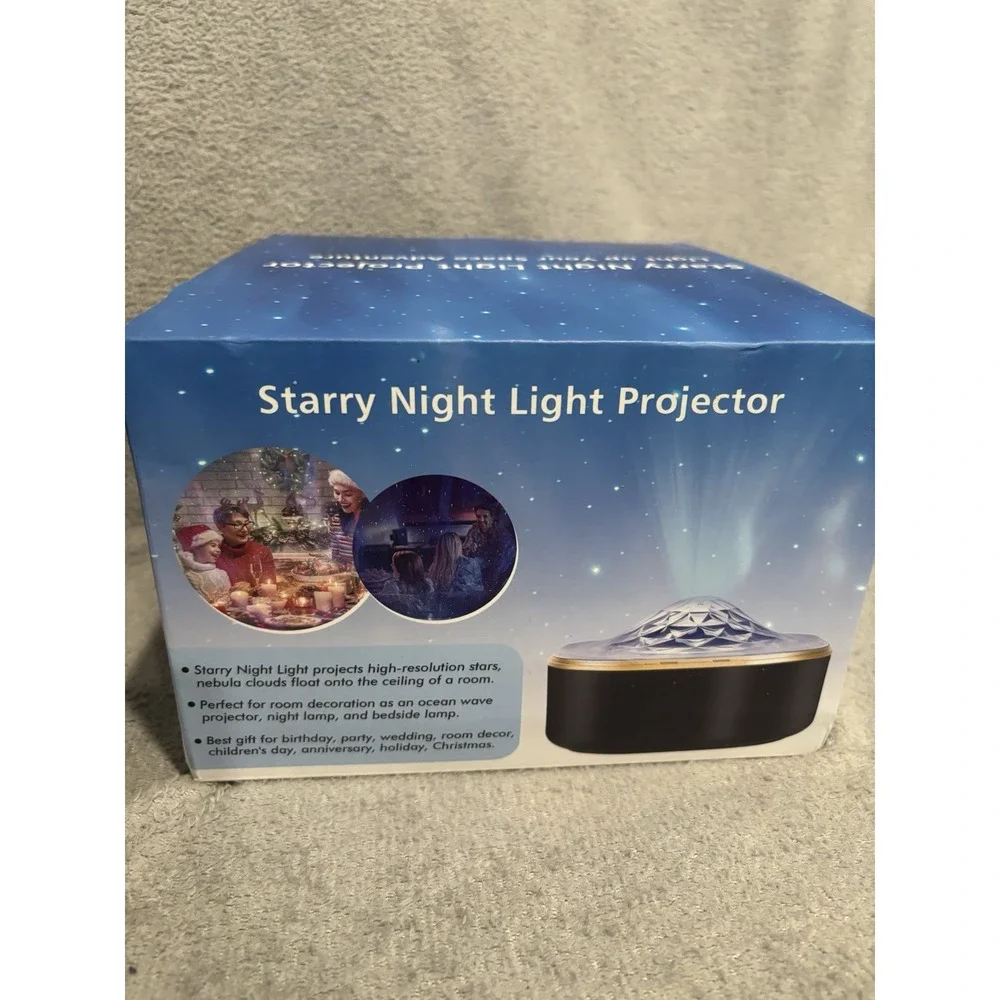 New starry night light projector,night‎ Lamp And Bedside Lamp with LED lighting